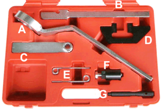 BMW/Land Rover/GM/Holden 1.8, 2.0, 2.5 Diesel Timing Tool Set T&E Tools TT8069