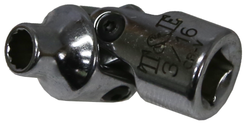 3/16" x 12Pt 1/4"Dr. Universal Socket T&E Tools U1306