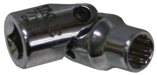 7mm x 12Pt 1/4"Dr. Universal Socket T&E Tools U1307M