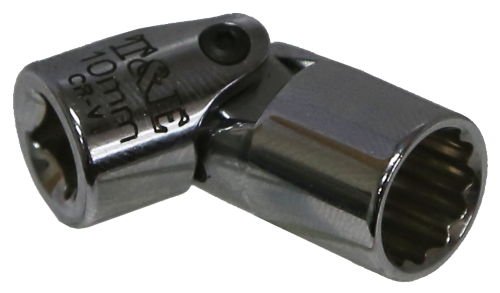 No.U1310M - 10mm x 12Pt 1/4"Dr. Universal Socket