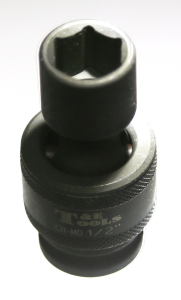 1/2" x 3/8" Drive SAE Universal Impact Socket (6 Point) T&E Tools U7316