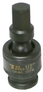 1/2" x 3/8"Dr. Impact Uni. In-Hex Socket T&E Tools U7716