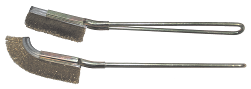 2 Piece Steel Hand Brush Set T&E Tools V01