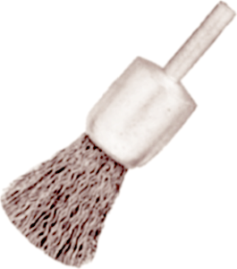 20mm Crimped Wire End Brush T&E Tools V1609