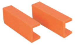 6" Fiber (Nylon) Jaw Covers T&E Tools VJF06