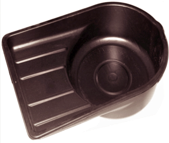 24 Litre Truck & Tractor Oil Drain Tray T&E Tools WH083