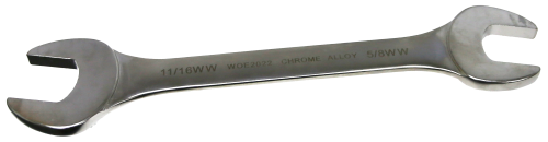 Whitworth Open-End Wrench (5/8" x 11/16") T&E Tools WOE2022