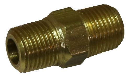 Double End Male Nipple (1/8" x 1/8" NPT) T&E Tools X0404