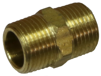Double End Male Nipple (3/8" x 3/8" NPT) T&E Tools X1212