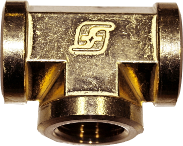 Three Way Female Tee (1/2" NPT) T&E Tools XFT1616