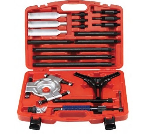 3 Way 10 Ton Hydraulic Puller Set T&E Tools YC711