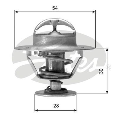 Thermostat Gates TH02491G1 for CADILLAC HOLDEN CAMIRA HSV NISSAN PULSAR 4.1L 1.6L 1.8L