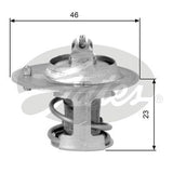 Thermostat Gates TH06691G1 for JEEP Wrangler JK 3.8L CHRYSLER Grand Voyager RT 3.8L