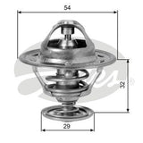 Thermostat Gates TH10981G1 for SAAB 9000 JAGUAR XJ MAZDA 929 NISSAN DAIMLER MITSUBISHI