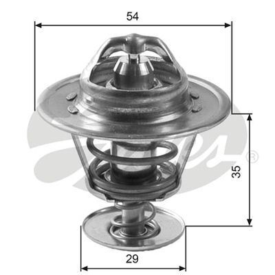 Thermostat Gates TH11088G1 for CITROEN BX 1.9L PEUGEOT 405 1.9L VOLVO 140 2L 164 Petrol