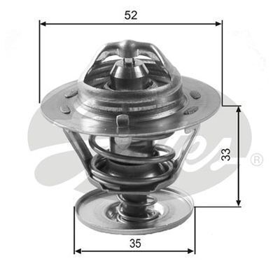 Thermostat Gates TH12592G1 for MAZDA Tribute EP 2L FORD Focus LR Mondeo HA,HB,HC,HD 2L