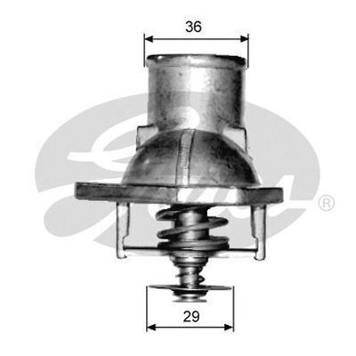 Thermostat Gates TH15192G1 for HOLDEN Camira 1982-1995 JB YE 1.6L 2L Petrol