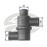 Thermostat Gates TH15380 for LADA Niva 2121, 2131 1976-2020 1.6L 1.7L Petrol