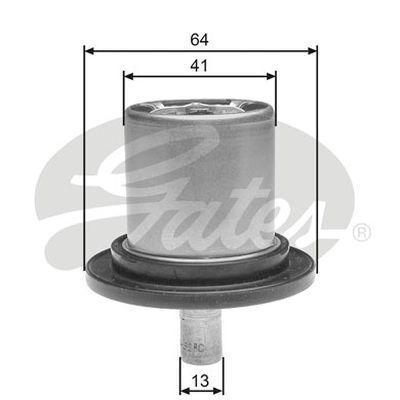 Thermostat Gates TH25882G1 for CITROEN C5 C6 Xanta RENAULT Laguna PEUGEOT 406 607 3L Petrol