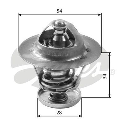 Thermostat Gates TH26988G1 for Toyota Landcruiser Hiace Hilux Dynna Defender Regius Diesel
