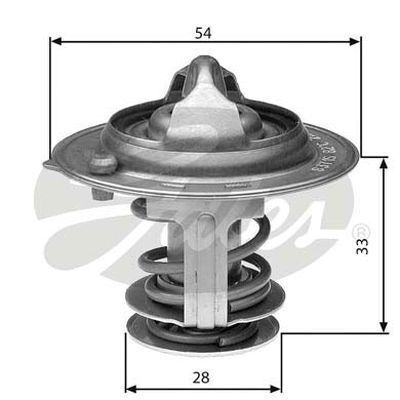 Thermostat  Gates TH29888G1 for Hyundai Tucson TL SUV GDi 2.0 Petrol G4NC