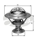 Thermostat Gates TH31482G1 for Toyota Yaris Soarer 1.4L Mitsubishi Lancer 2L Petrol