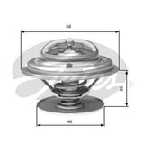 Thermostat Gates TH32882G1 for PEUGEOT 604 505 VOLVO 260 PORSCHE 928 Petrol