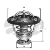 Thermostat Gates TH33682G1 for HYUNDAI Santa Fe SM Sonata EF 1998-2003 2L 2.4L Petrol