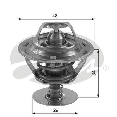 Thermostat Gates TH39082G1 for Toyota Camry Corolla Celica Daihatsu Rocky Holden Apollo