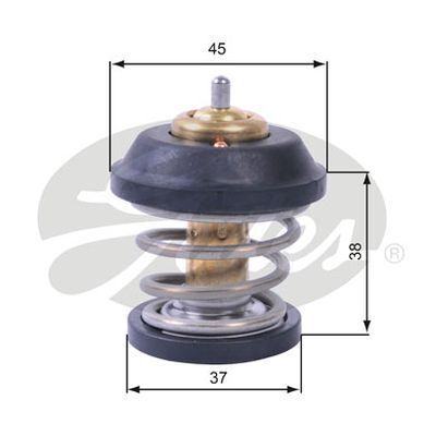 Thermostat Gates TH42995G1 for VW Passat Jetta Tiguan EOS AUDI A6 A3 Q3 SKODA Octavia