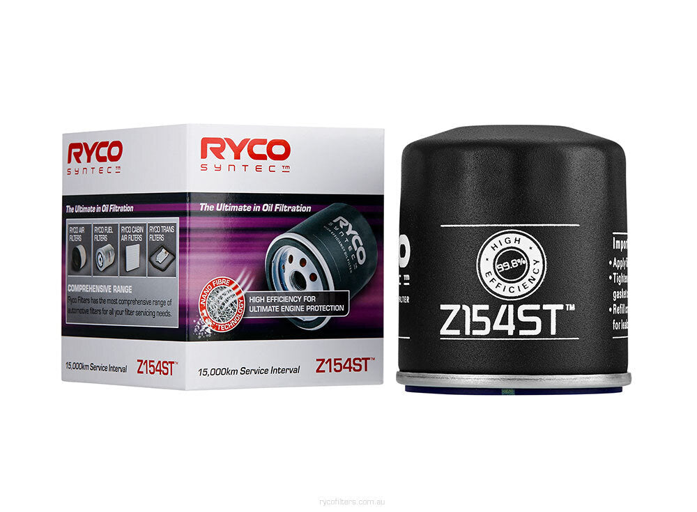 Oil Filter Z154ST Ryco For Holden Commodore 3.8LTP L67 VX Sedan 3.8 i Supercharged