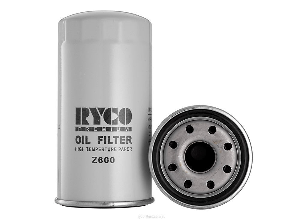 Oil Filter Z600 Ryco For Isuzu D-MAX 3.0LTD 4JJ1 TC TFR  TFS Ute DiTD 4x4 (TFS85  )