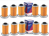 Oil Filters x 10 ACDelco suitable for HOLDEN VZ VE VF V6 Commodore 3.6 3.0 2004-14