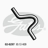Heater Hose GATES 02-0297 for SUZUKI SWIFT AA ES MA 1L 37kW-993cc-3cyl-FWD-Petro