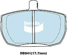 Brake Disc Pad Set  Bendix DB841 4WD For FORD Transit LAND ROVER