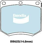 Brake Disc Pad Set Front Bendix DB625 HD For FORD HOLDEN TRIUMPH