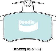 Brake Disc Pad Set  Bendix DB222 GCT