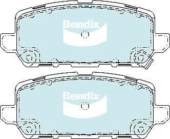 Brake Disc Pad Set  Bendix DB2355 4WD For HONDA HR-V RU 1.8L 2015-ON