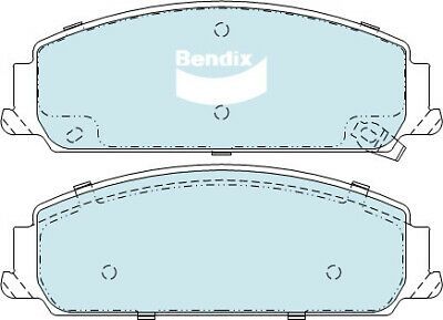 Brake Disc Pad Set Front Bendix DB2266 HD For HOLDEN Calais VF Commodore