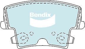 Brake Disc Pad Set  Bendix DB2062 HD For CHRYSLER 300 C LE LX 3L 3.5L 5.7L 300C 3L 3.6L