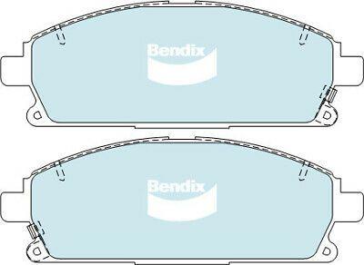 Brake Disc Pad Set Front Bendix DB1333 4WD For HONDA NISSAN Pathfinder X-Trail - The Car Parts Shop