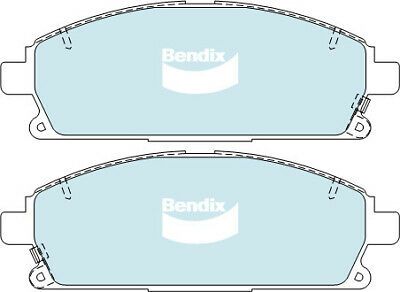 Brake Disc Pad Set Front Bendix DB1333 4WD For HONDA NISSAN Pathfinder X-Trail