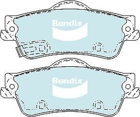 Brake Disc Pad Set Rear Bendix DB2267 SRT For HOLDEN Calais Commodore VF RWD
