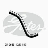 Upper Radiator Hose Gates 05-0663 For HOLDEN HSV TOYOTA PETROL