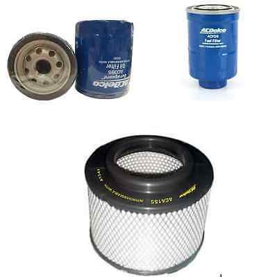 SERVICE KIT ACDELCO suits MAZDA BT50 2006-2011 DIESEL OIL AIR FUEL FILTERS