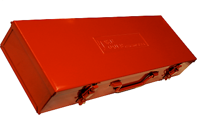 Red Metal Case 3/4" Drive Standard Impact Socket Tin T&E Tools C1131
