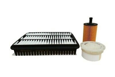 OIl Air Fuel Filter Service Kit for Toyota Landscruiser 1VD-FTV 4.5l 2007-on AcDelco ACK4
