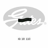 Heater Hose GATES 02-1091 for TOYOTA LAND CRUISER HJ45RV 3.6L 1979-80 DIESEL