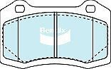 Brake Disc Pad Set  Bendix DB1936 HD For FORD FPV HOLDEN JEEP FALCON COMMODORE