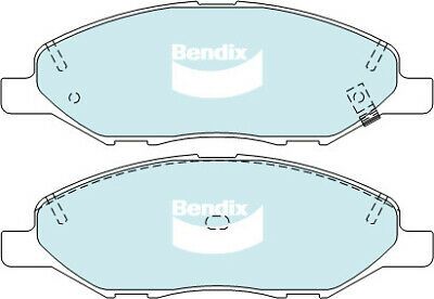 Brake Disc Pad Set Front Bendix DB1819 GCT For NISSAN CUBE MICRA TIIDA